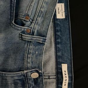 Pacsun Stacked Skinny Jeans